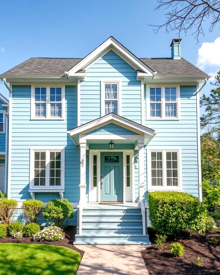 Ice Blue Selected by Modern Minimalists
