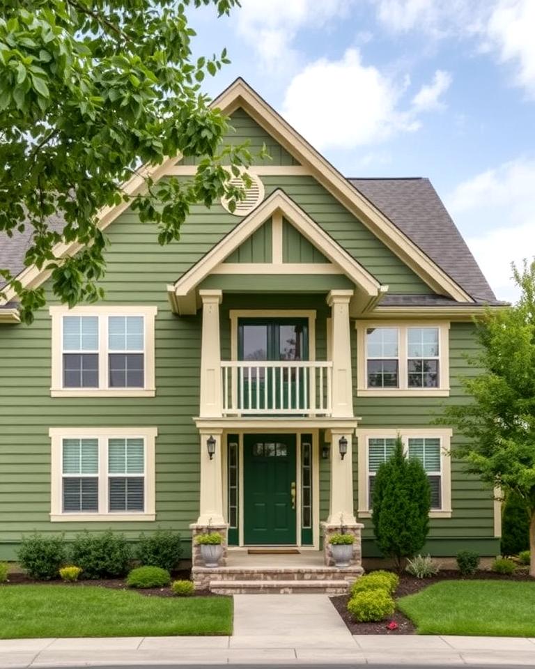 Olive Green Chosen by Eco Friendly Owners
