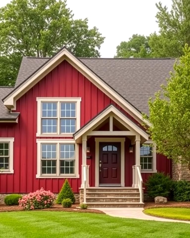 Rustic Red Chosen by Traditionalists