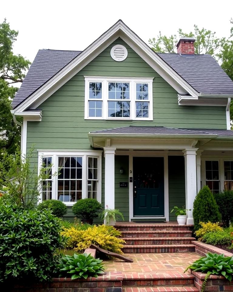 Smoky Green Preferred by Fans of Muted Palettes