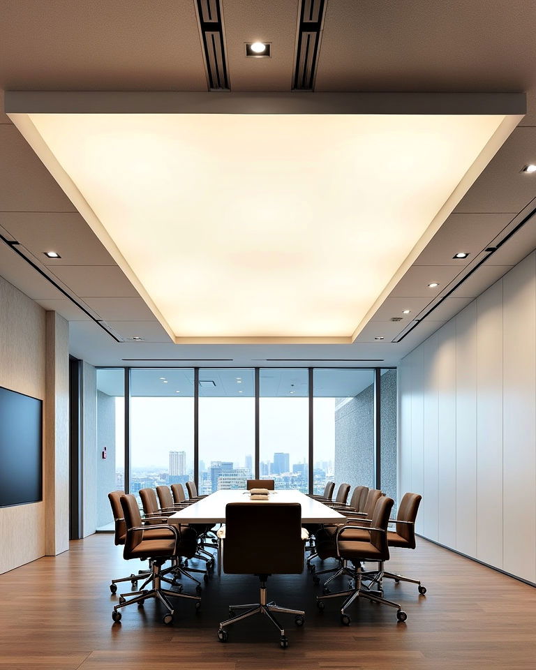 acoustic drop ceiling light panels