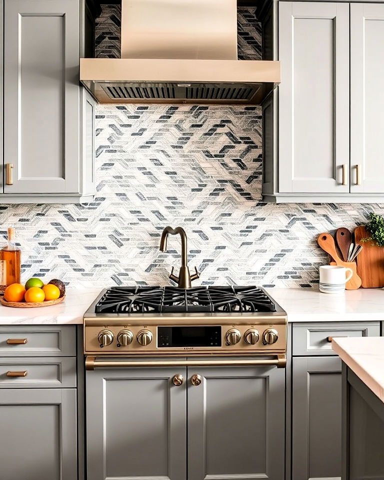 add a unique backsplash