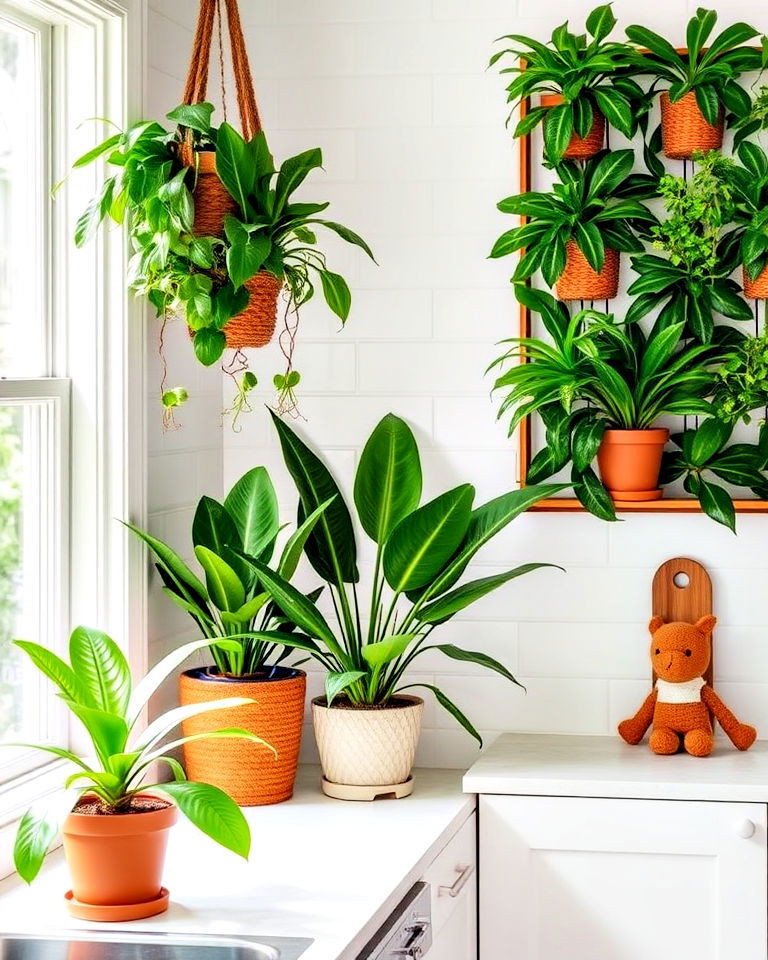add lush greenery