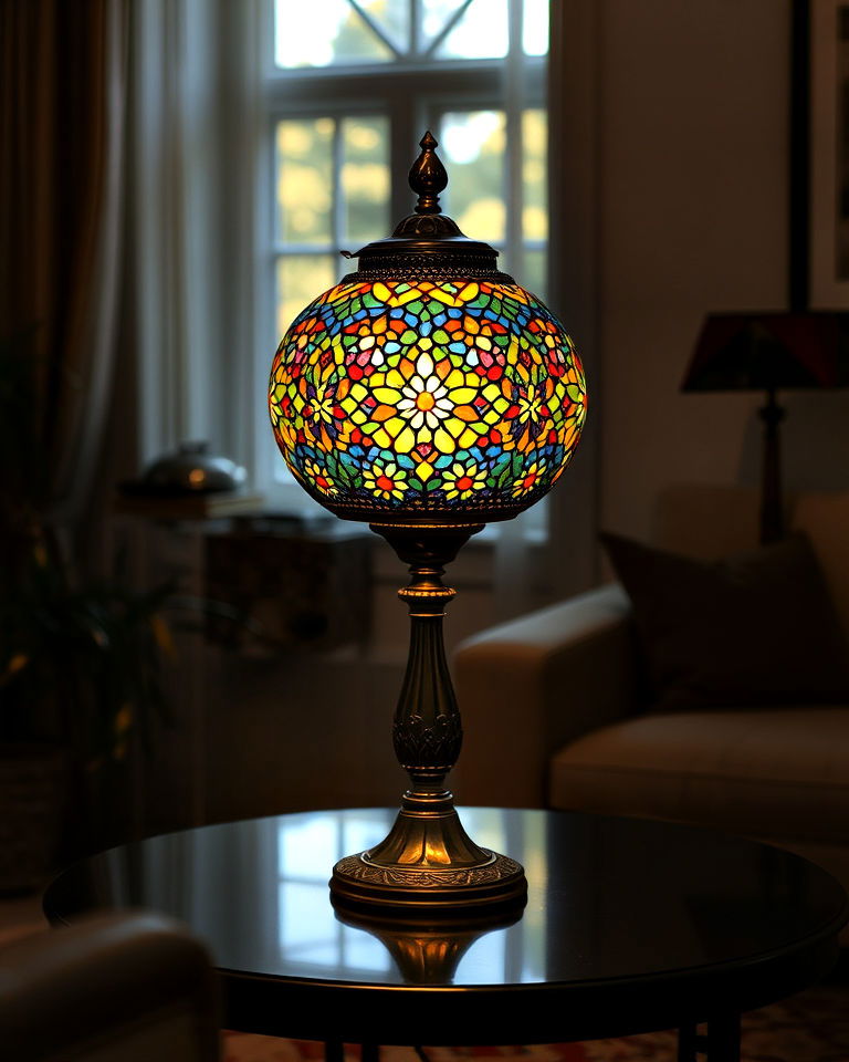 add mosaic lamps