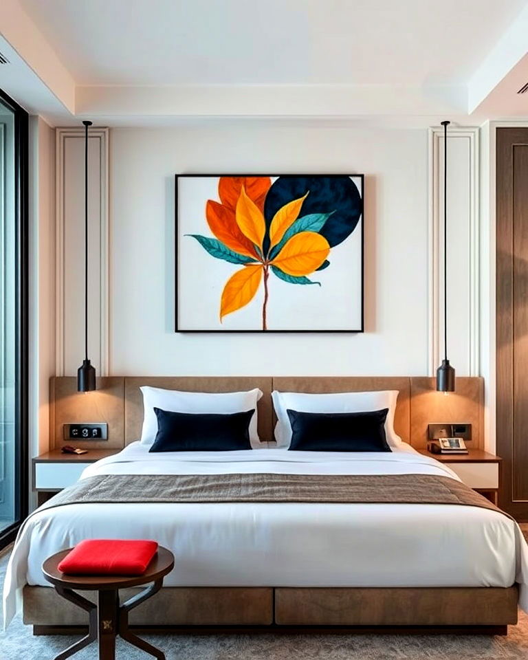 add statement artwork for hotel room