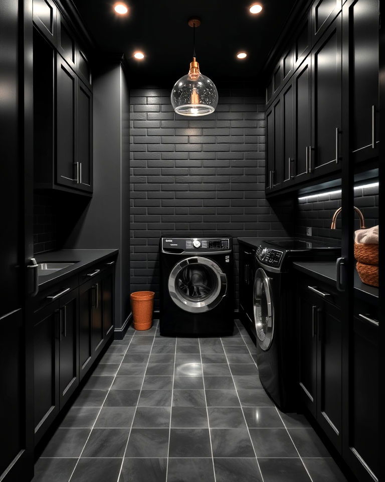 all black modern look
