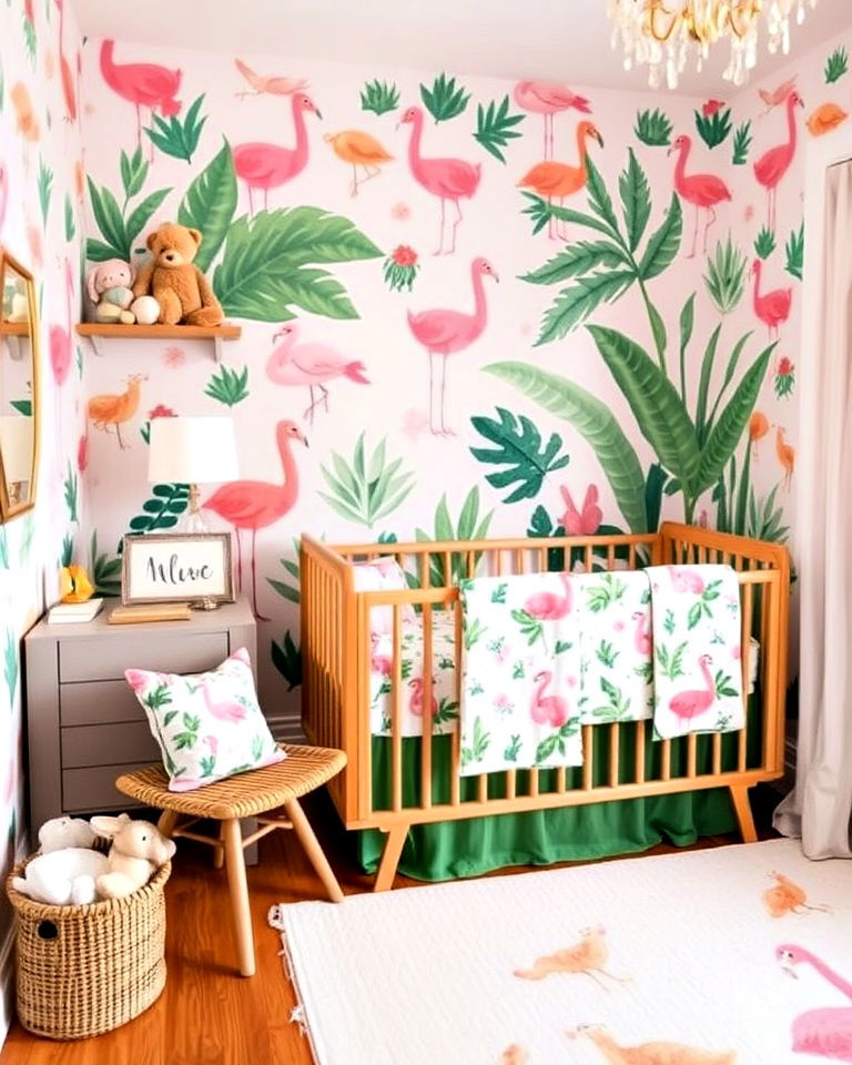 15 Pink And Green Nursery Ideas For Baby Room Design