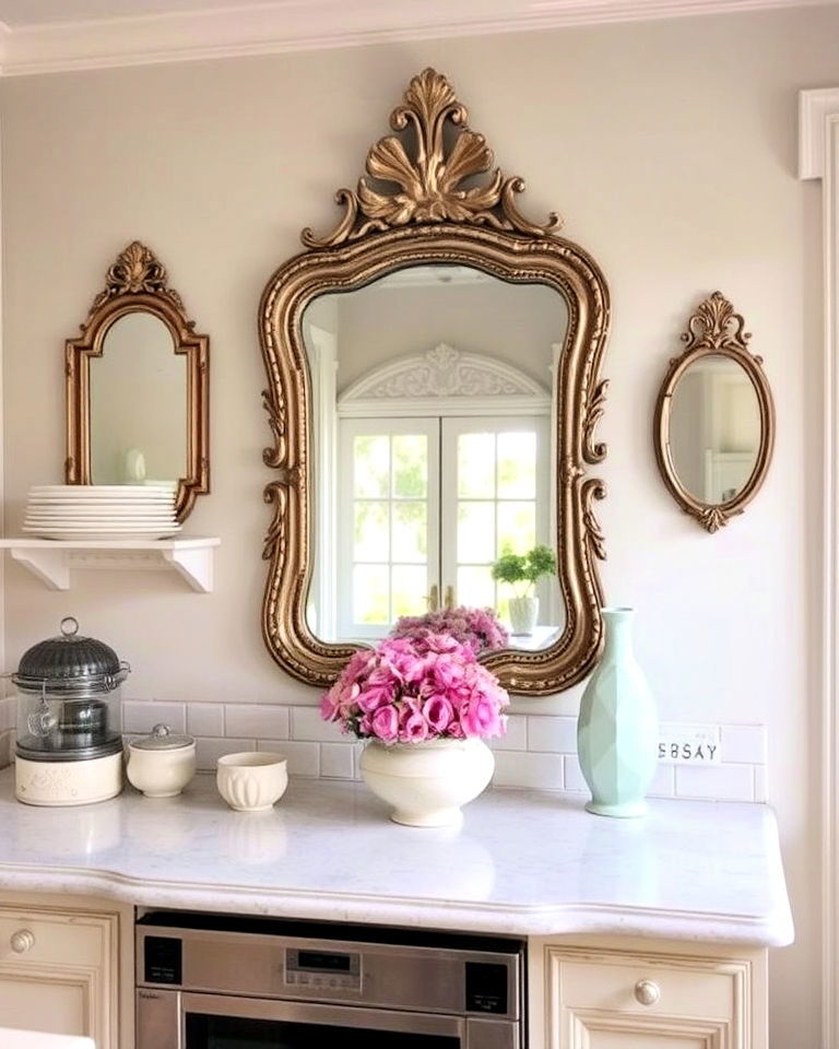 antique mirrors as wall decor antique mirrors as wall decor