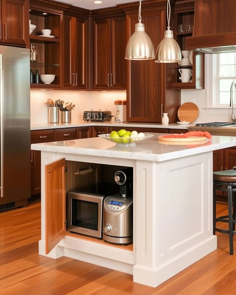 appliance garage for kitchen island