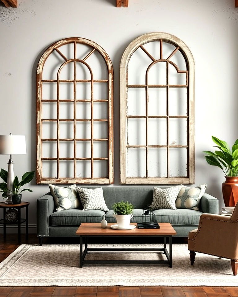 architectural salvage pieces wall art