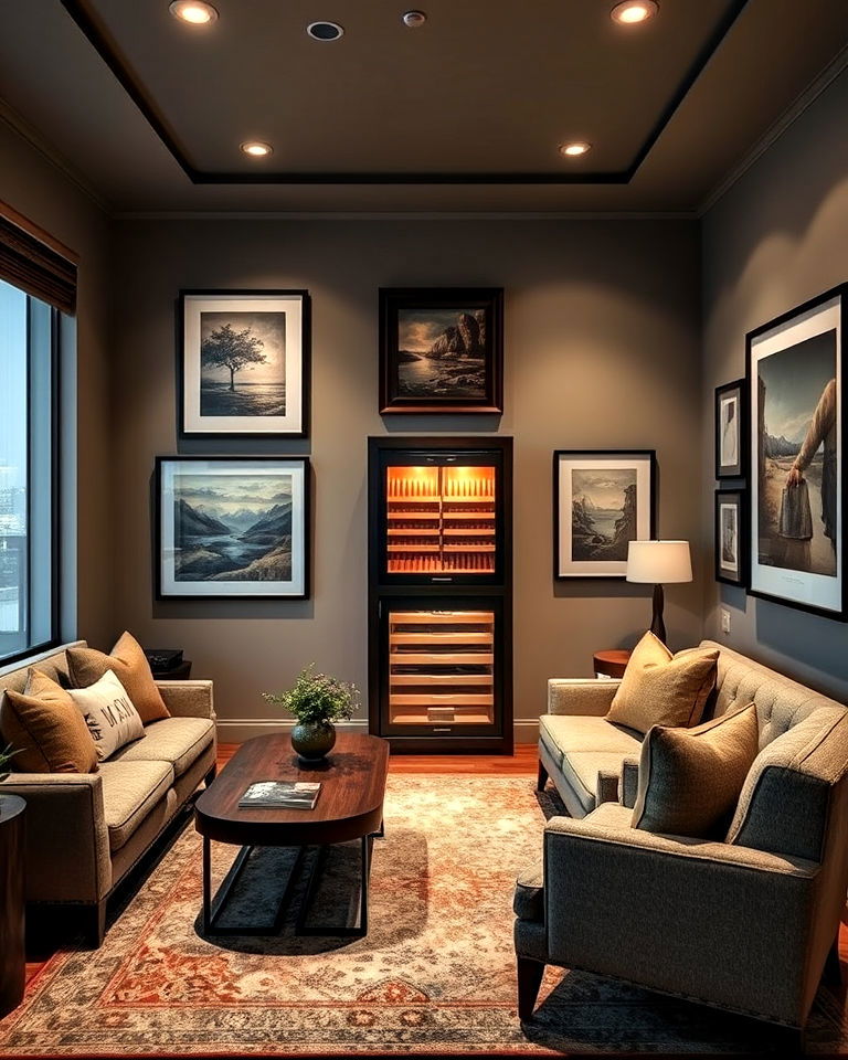 art lover’s cigar lounge