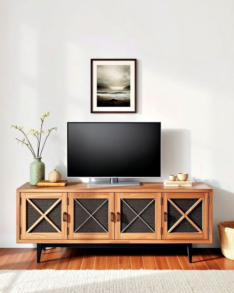 art prints for a personalized tv console decor