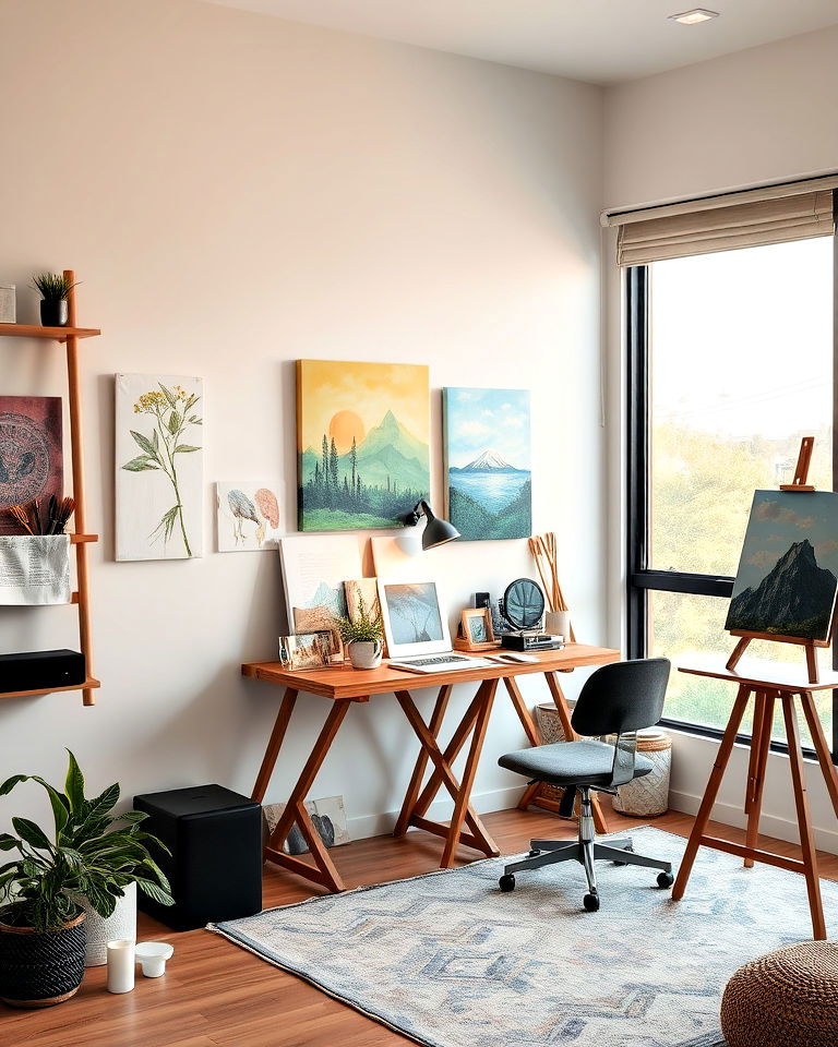 art room sound system for ambiance