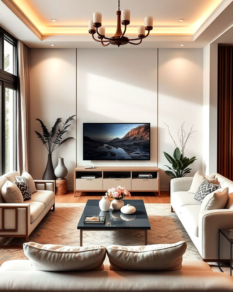 avoid tvs as a dominant feature