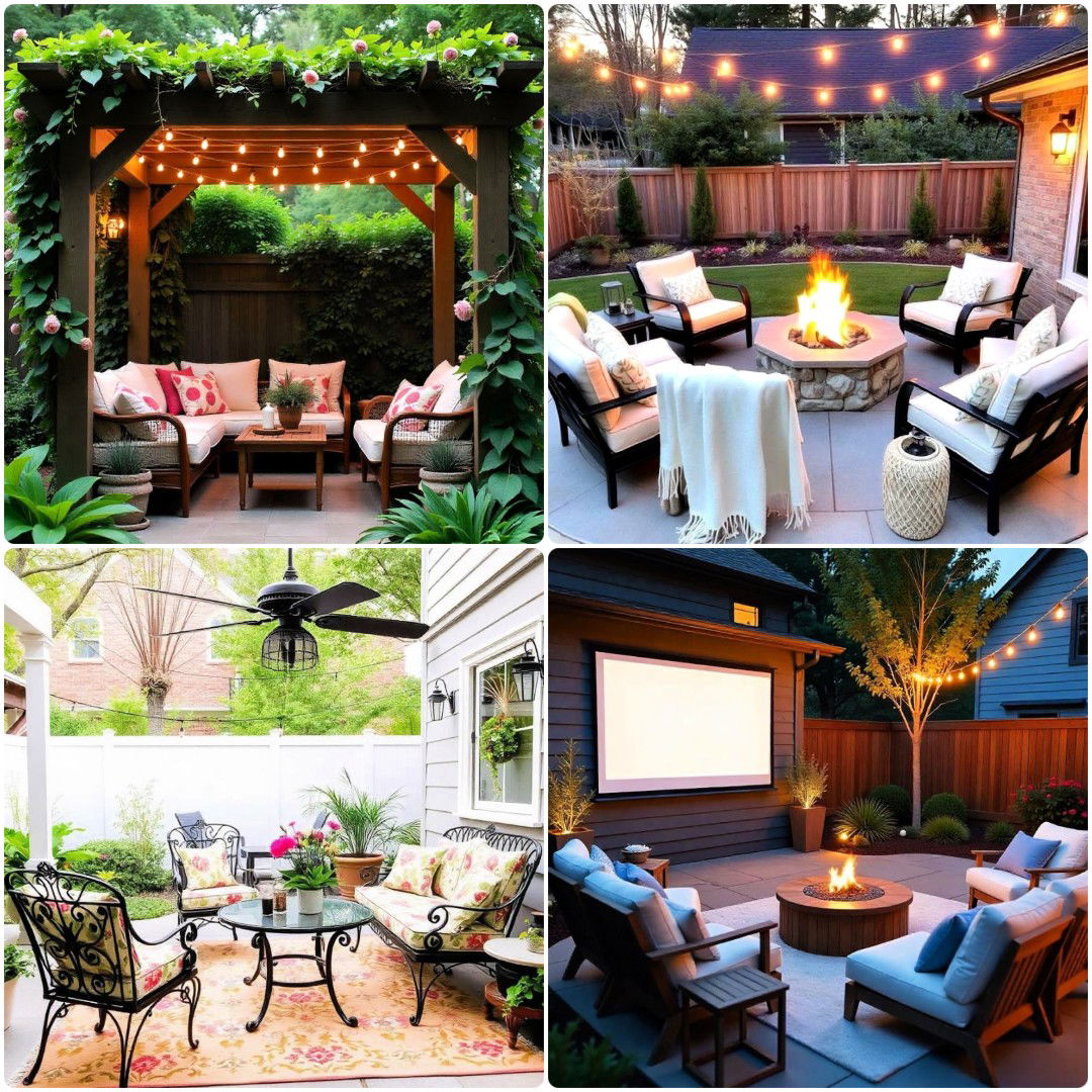 40 Backyard Patio Ideas for A Dreamy Retreat