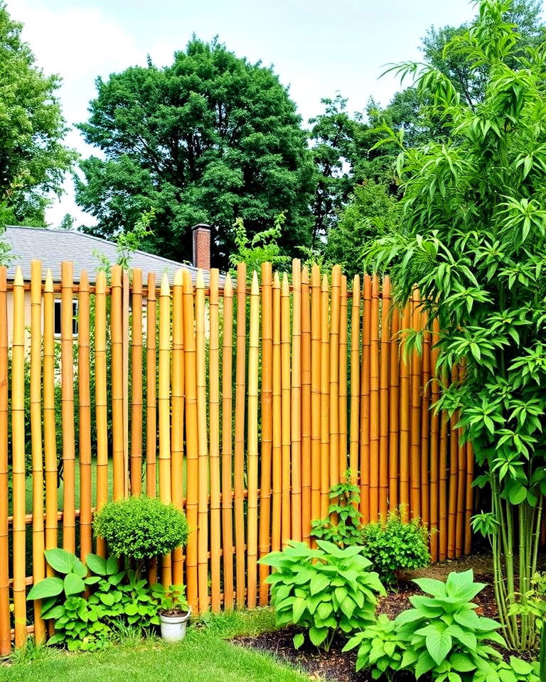 bamboo fencing panels