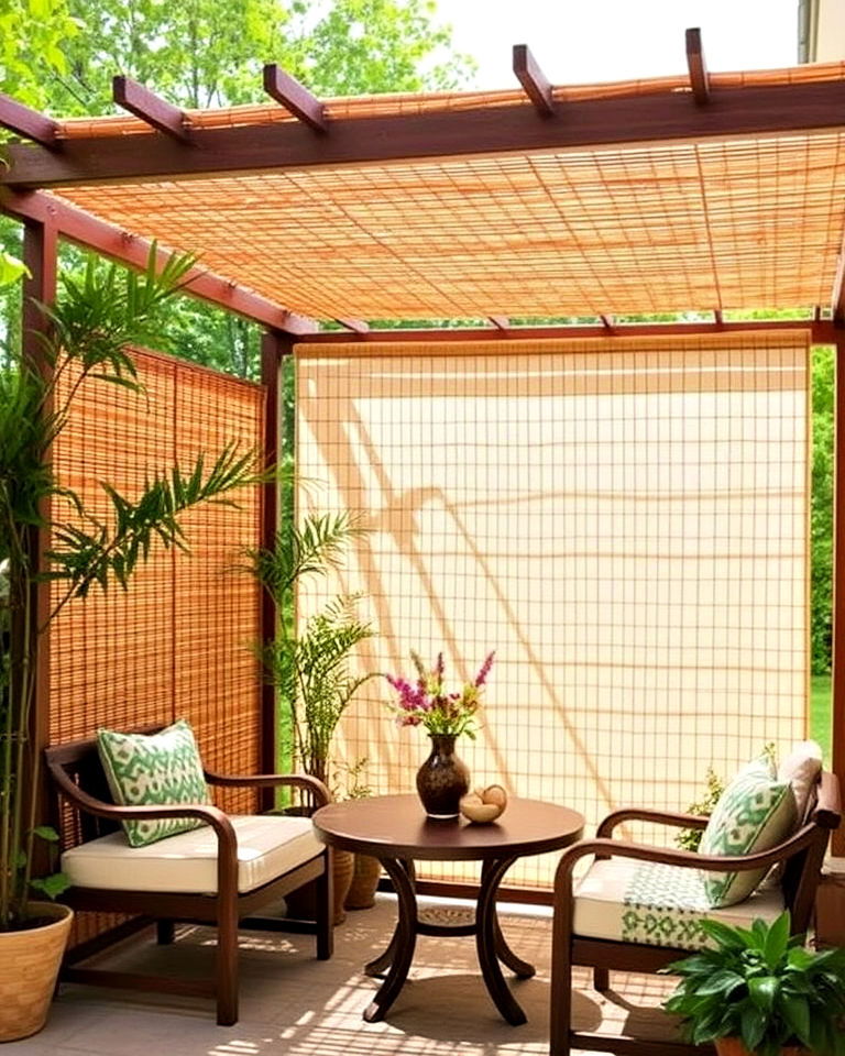 bamboo screen panels