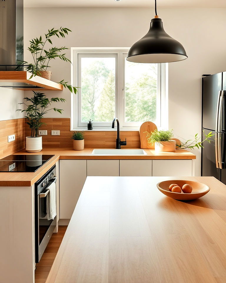 bamboo wood countertop