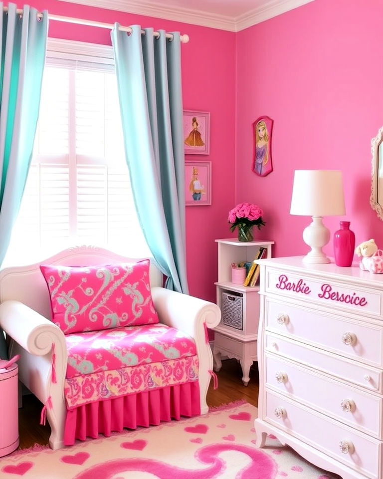 barbie inspired furniture accents
