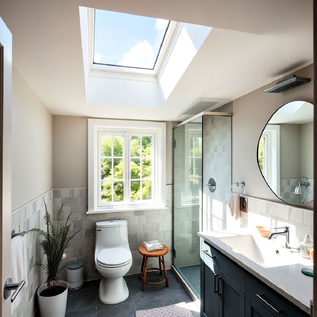 bathroom skylight for natural light