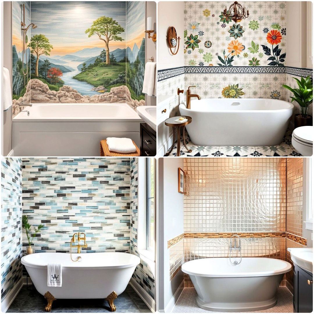 20 Bathtub Surround Ideas To Add A Luxurious Touch