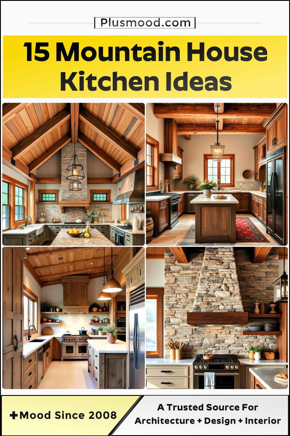 best mountain house kitchen ideas