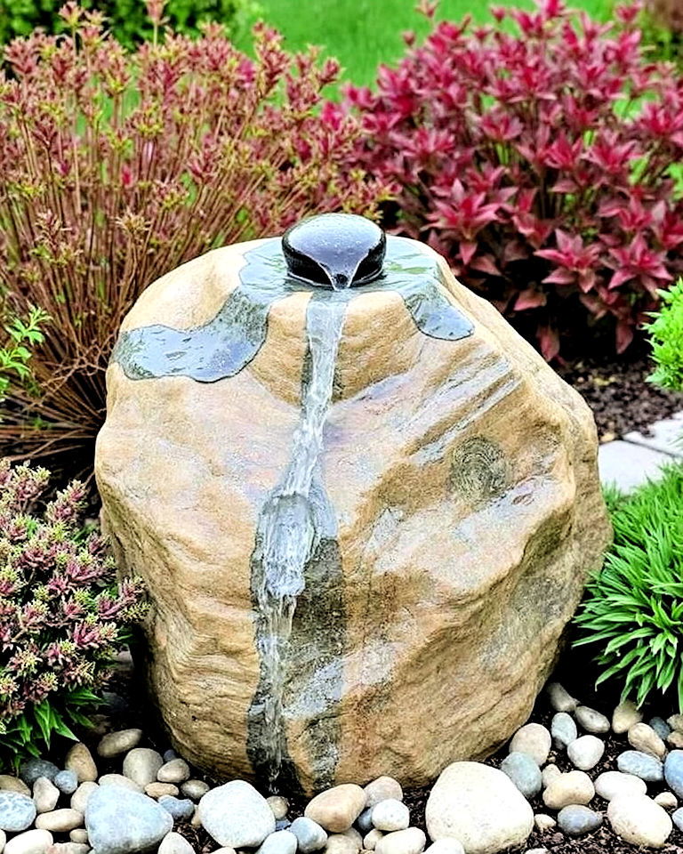 bird friendly bubble rock