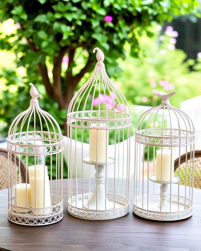 birdcages as décor