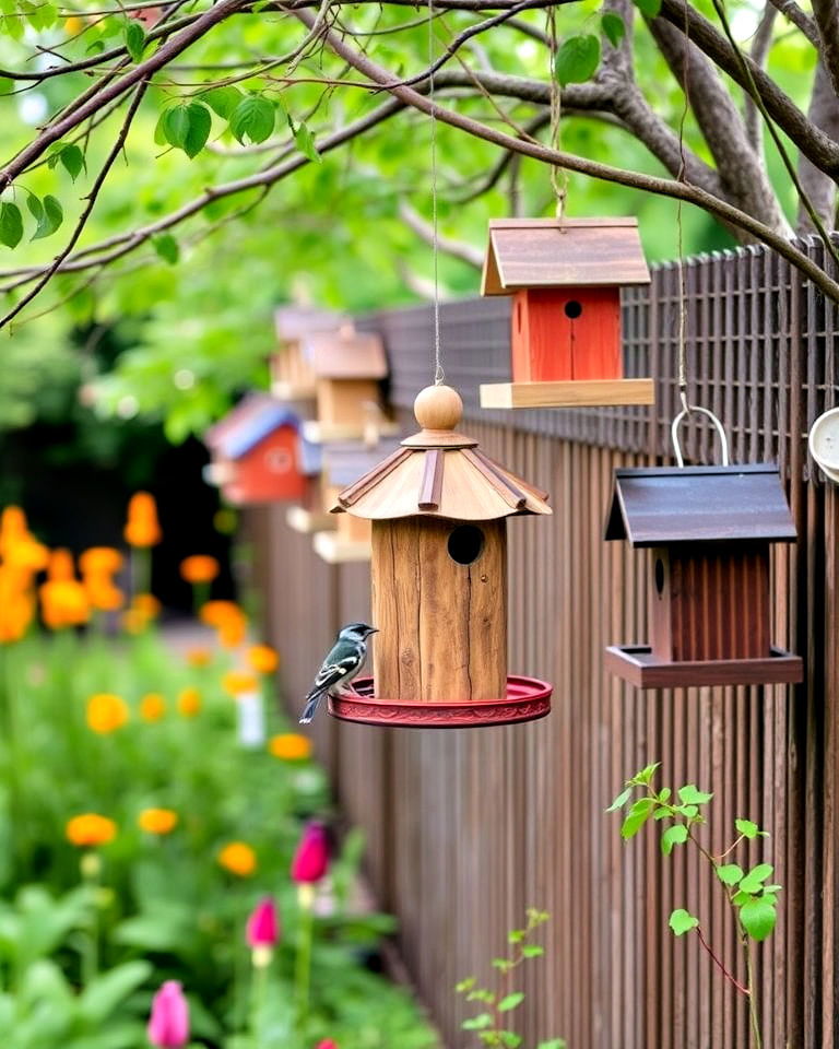birdhouses and feeders for garden