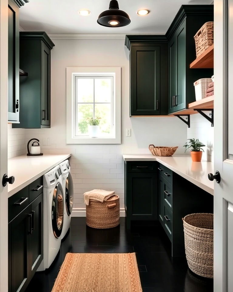 black and green earthy vibes