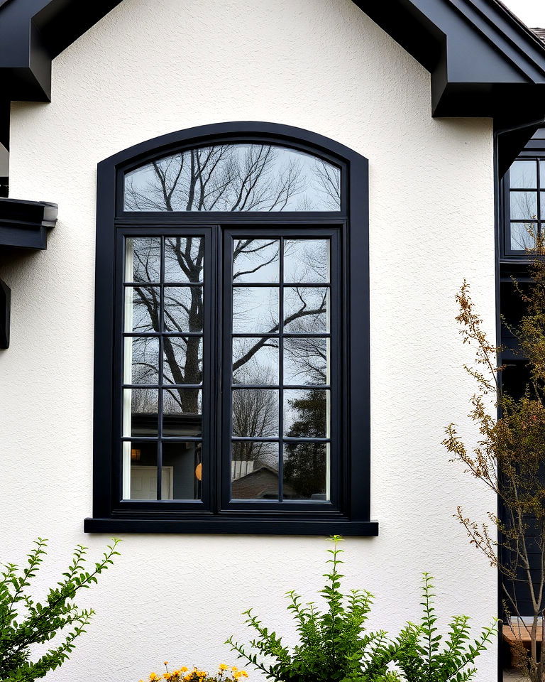 black modern trim