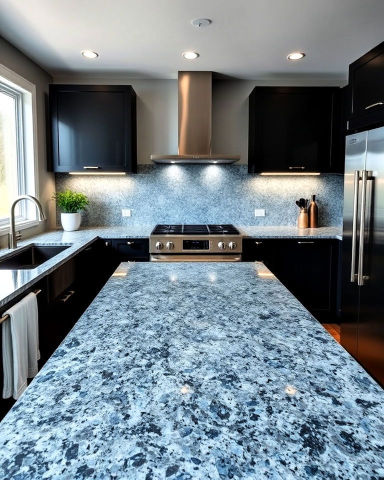 blue pearl granite countertop