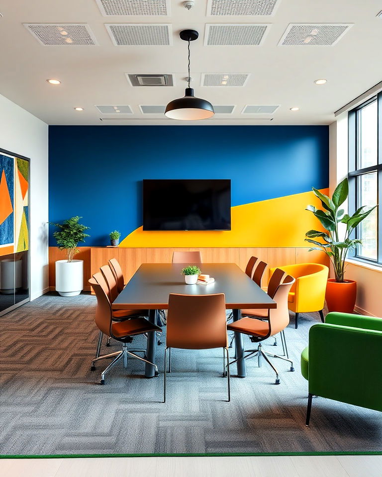 bold color schemes