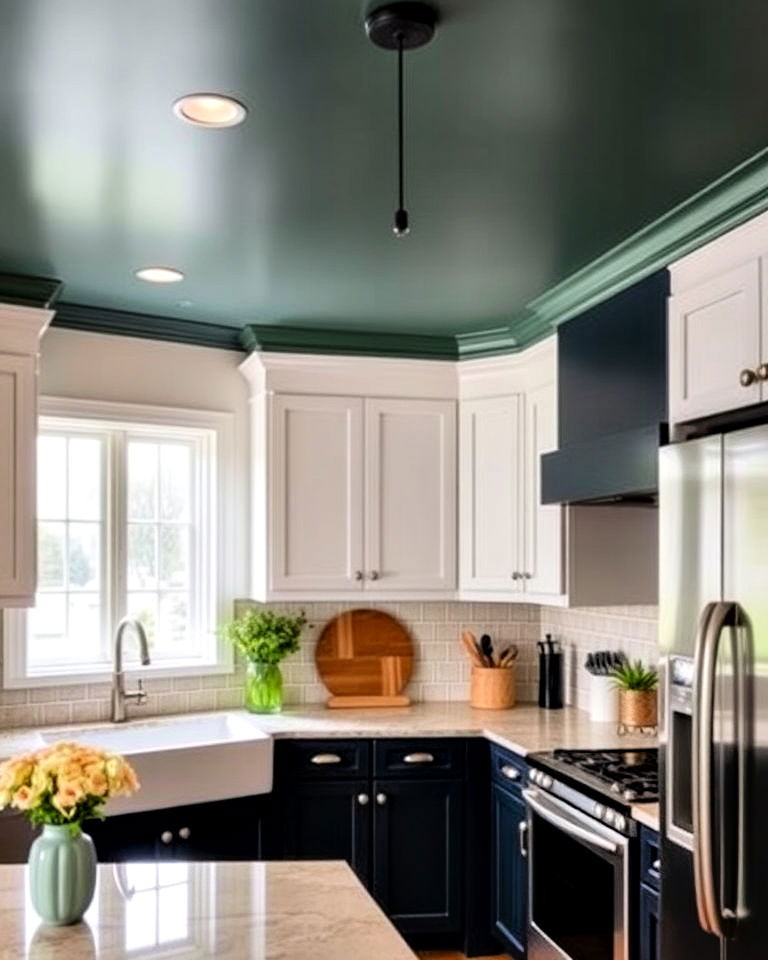 bold paint color for a pop of contrast