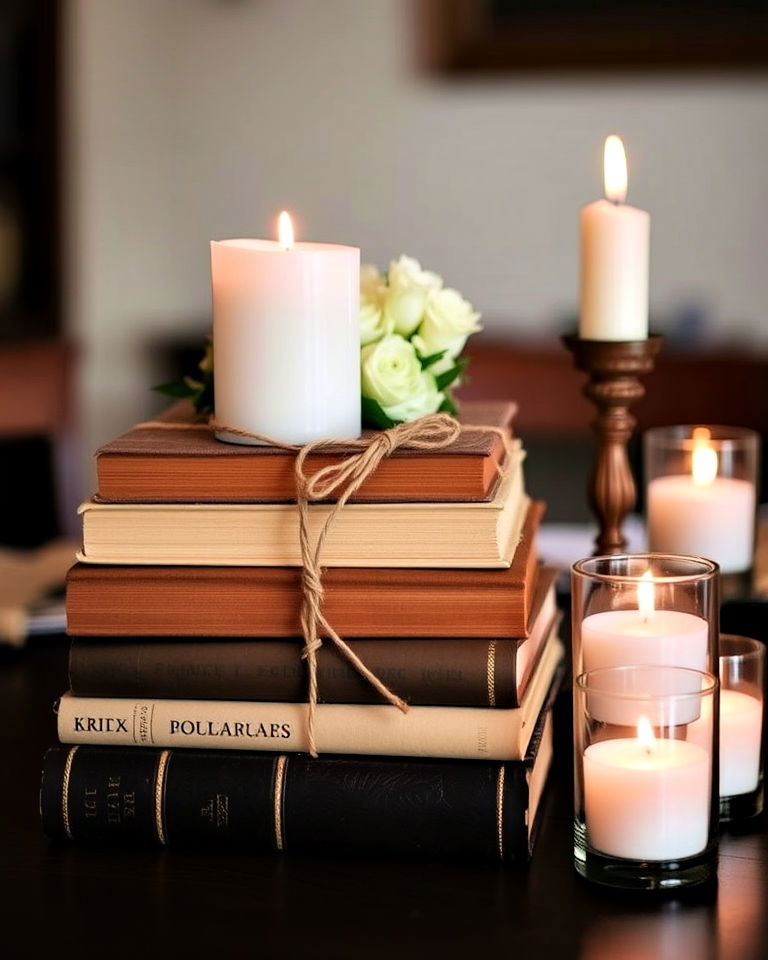 books and candles