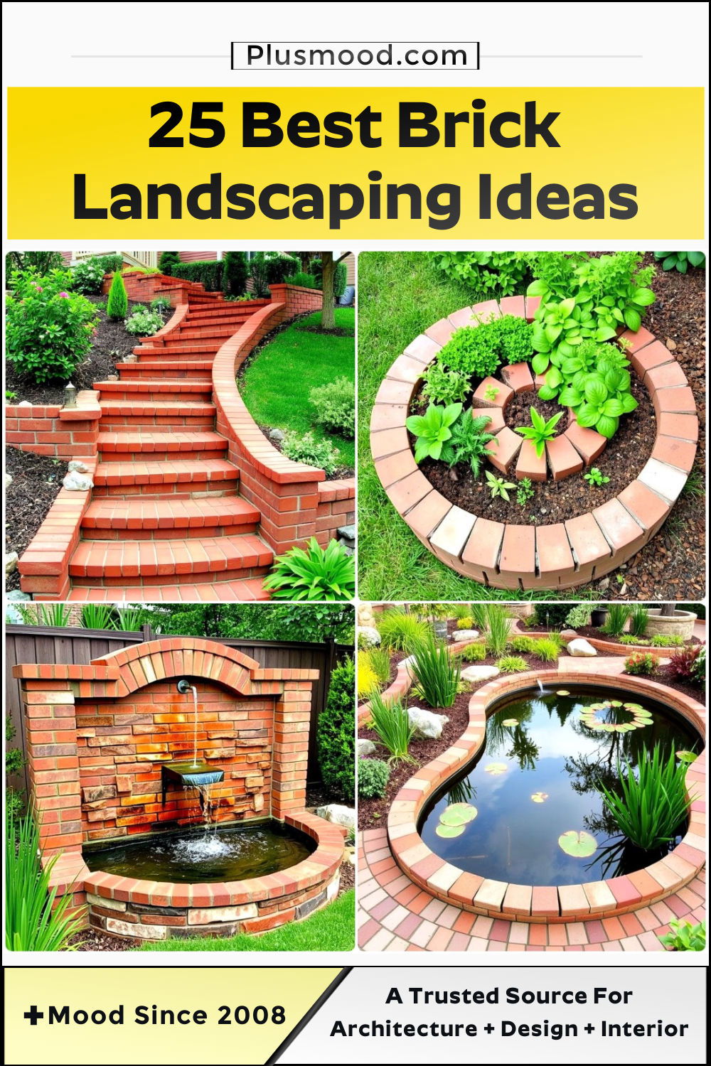 brick landscaping ideas and inspiration