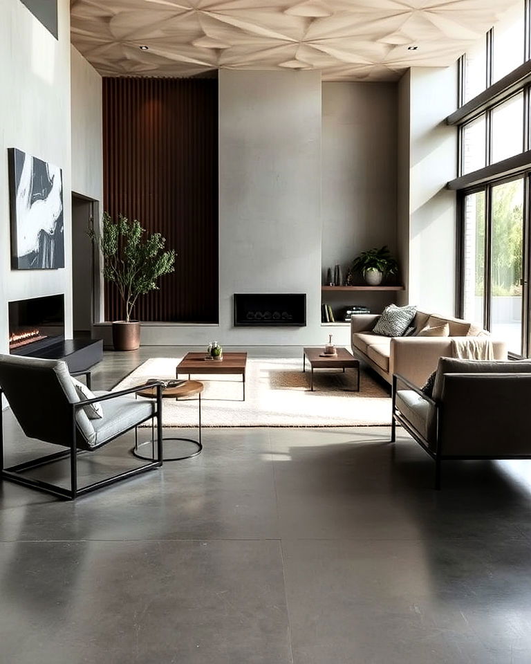 burnished concrete floors