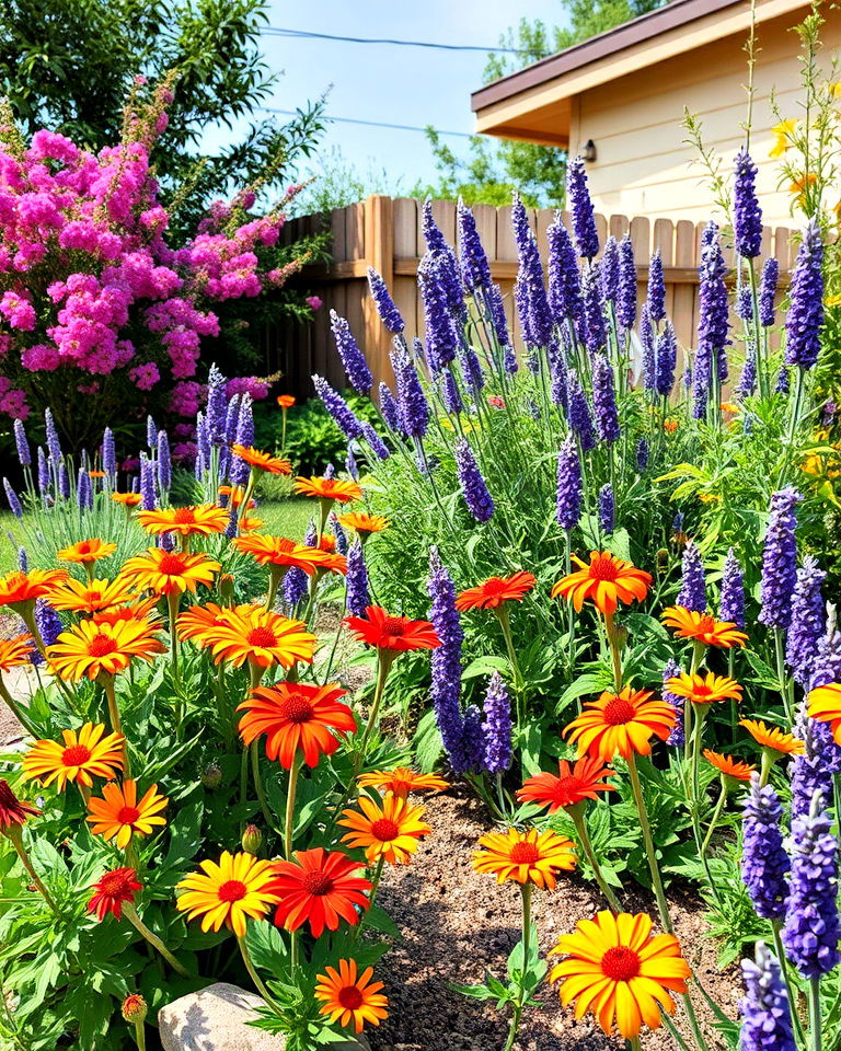 butterfly garden with xeric plants idea