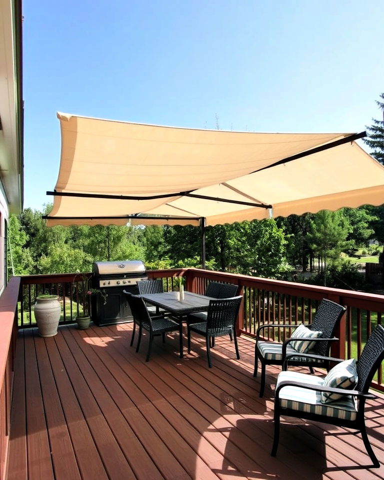 canvas canopies for casual charm