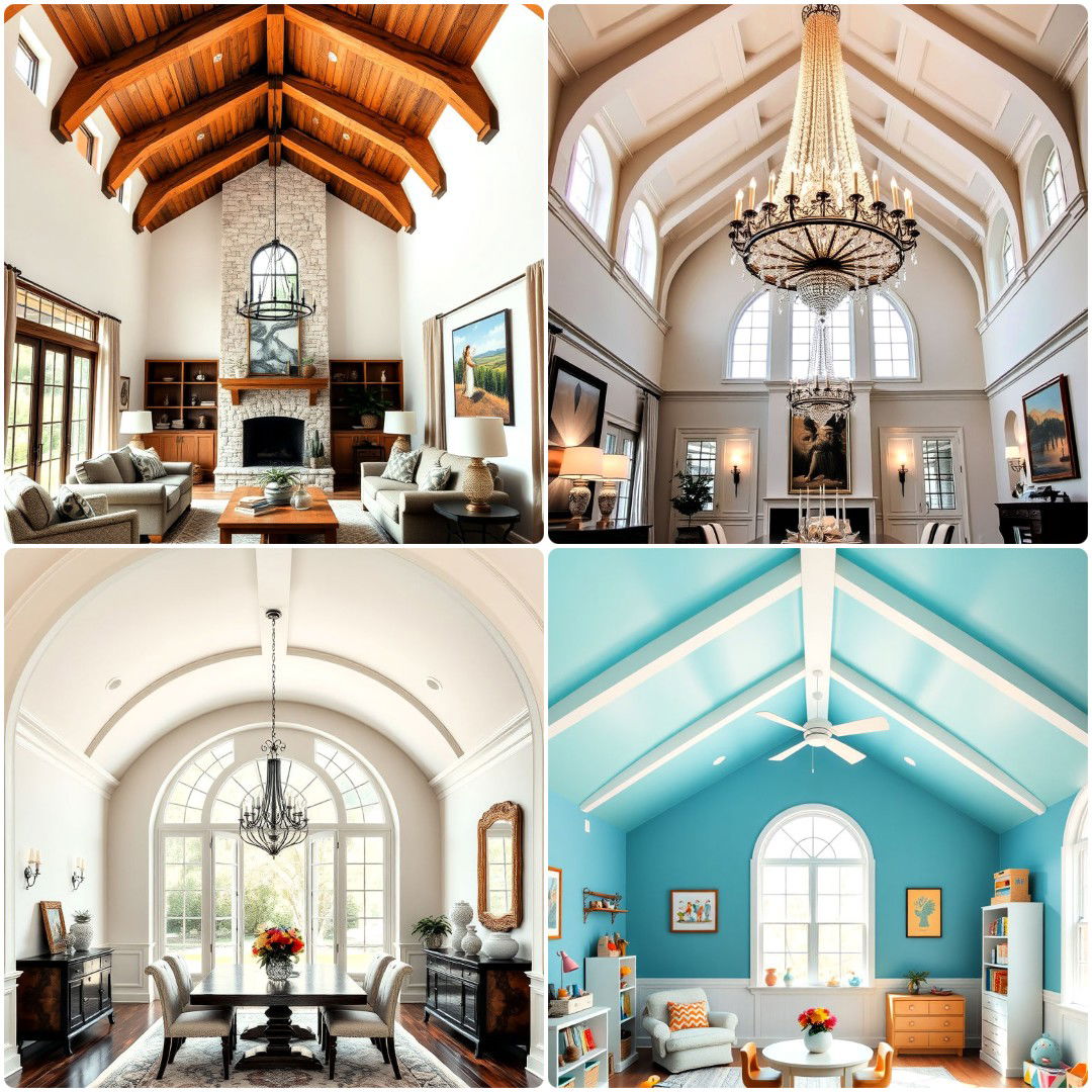 25 Cathedral Ceiling Ideas For Spacious Living Areas