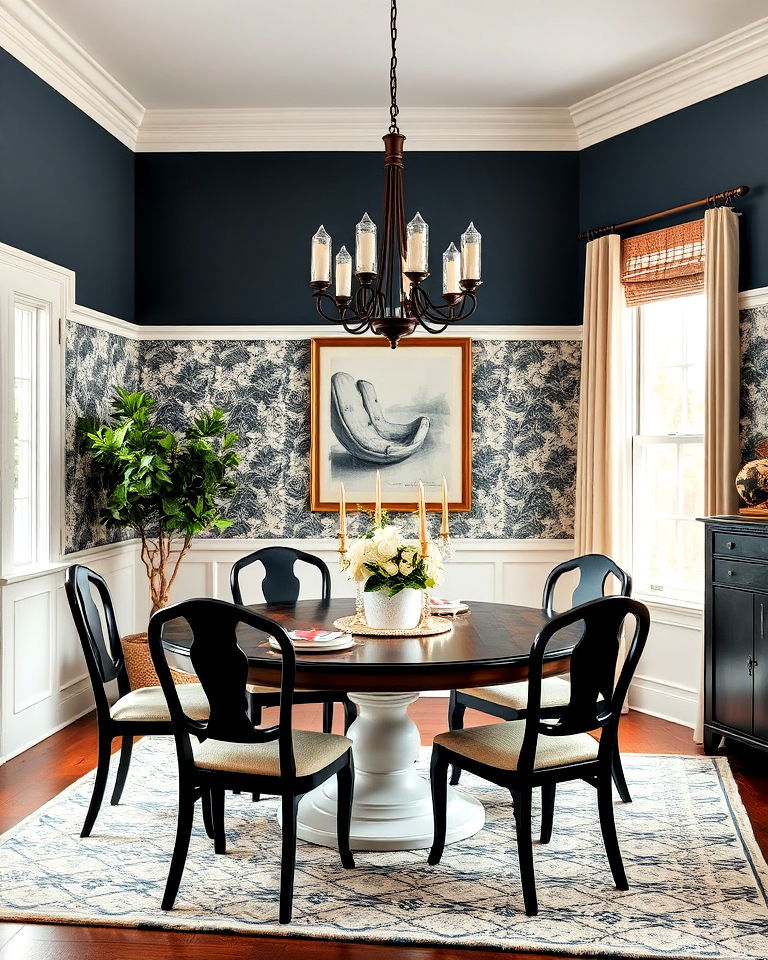 chair rail for practicality and style