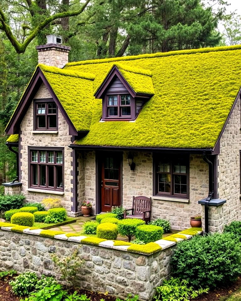 20 Houses With Green Roofs That Blend With Nature