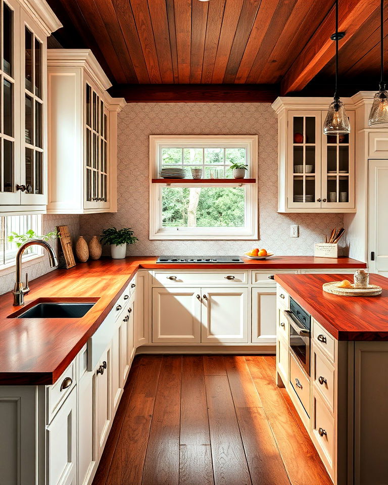 cherry wood countertop