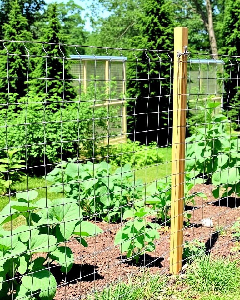 chicken wire fence