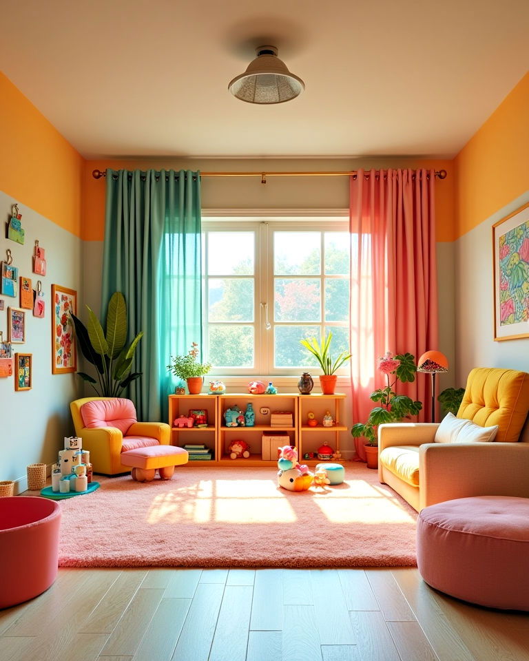 child friendly playroom design
