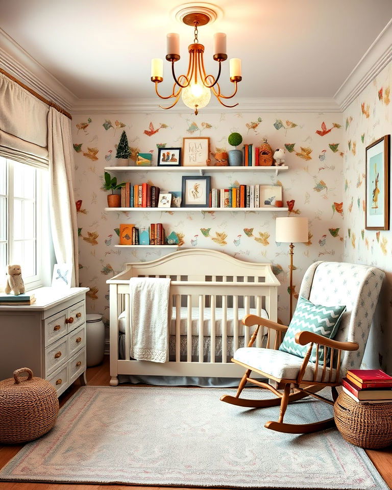 classic storybook theme baby room