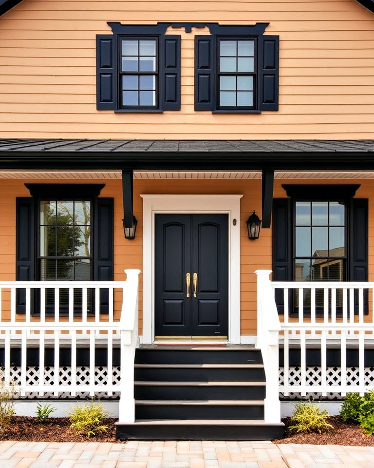 coastal charm with bold contrasts