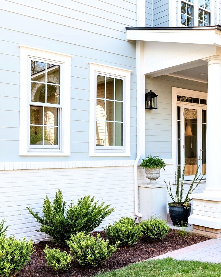 coastal light blue with nautical details
