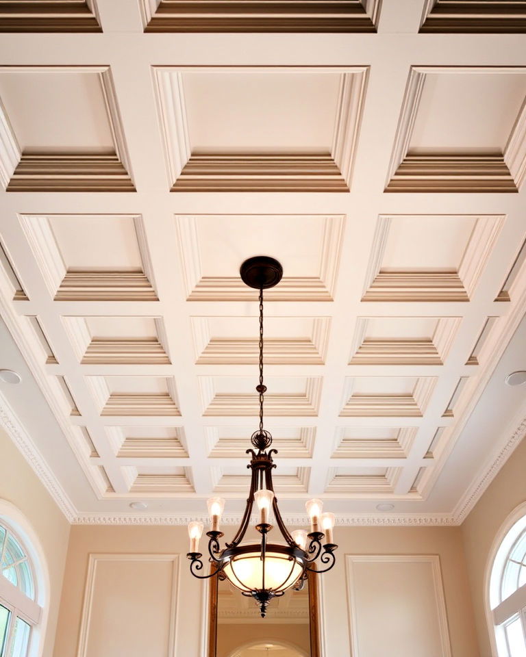 coffered tray ceiling for any room