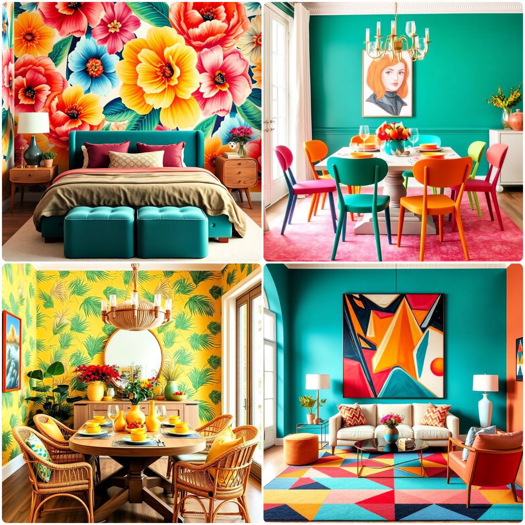 colorful room ideas